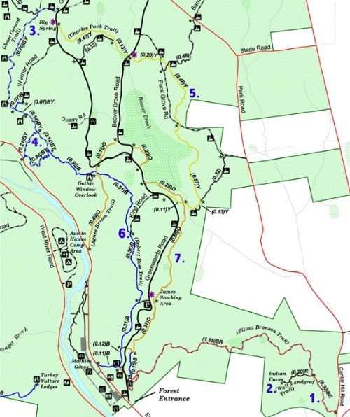 Peoples State Forest Trails