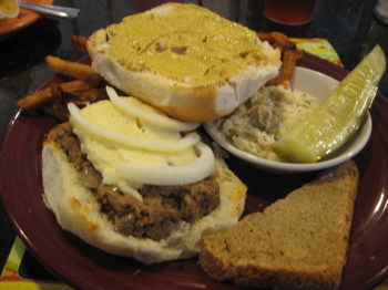 Steamed Cheeseburger at O'Rourke's
